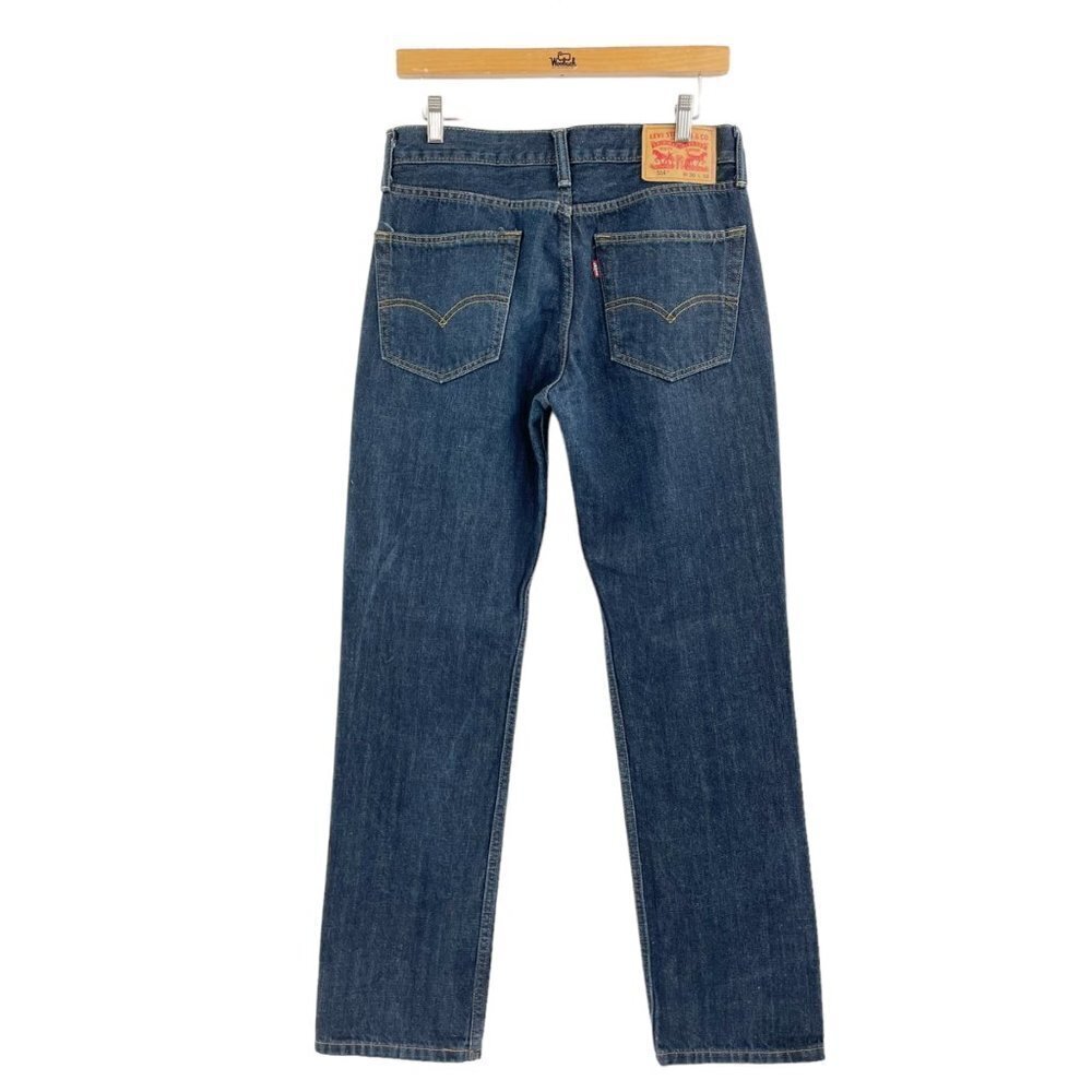 Levi's 514 Straight Leg Jeans Mens Size 30x32 100% Cotton Casual Denim Pockets - Picture 2 of 8